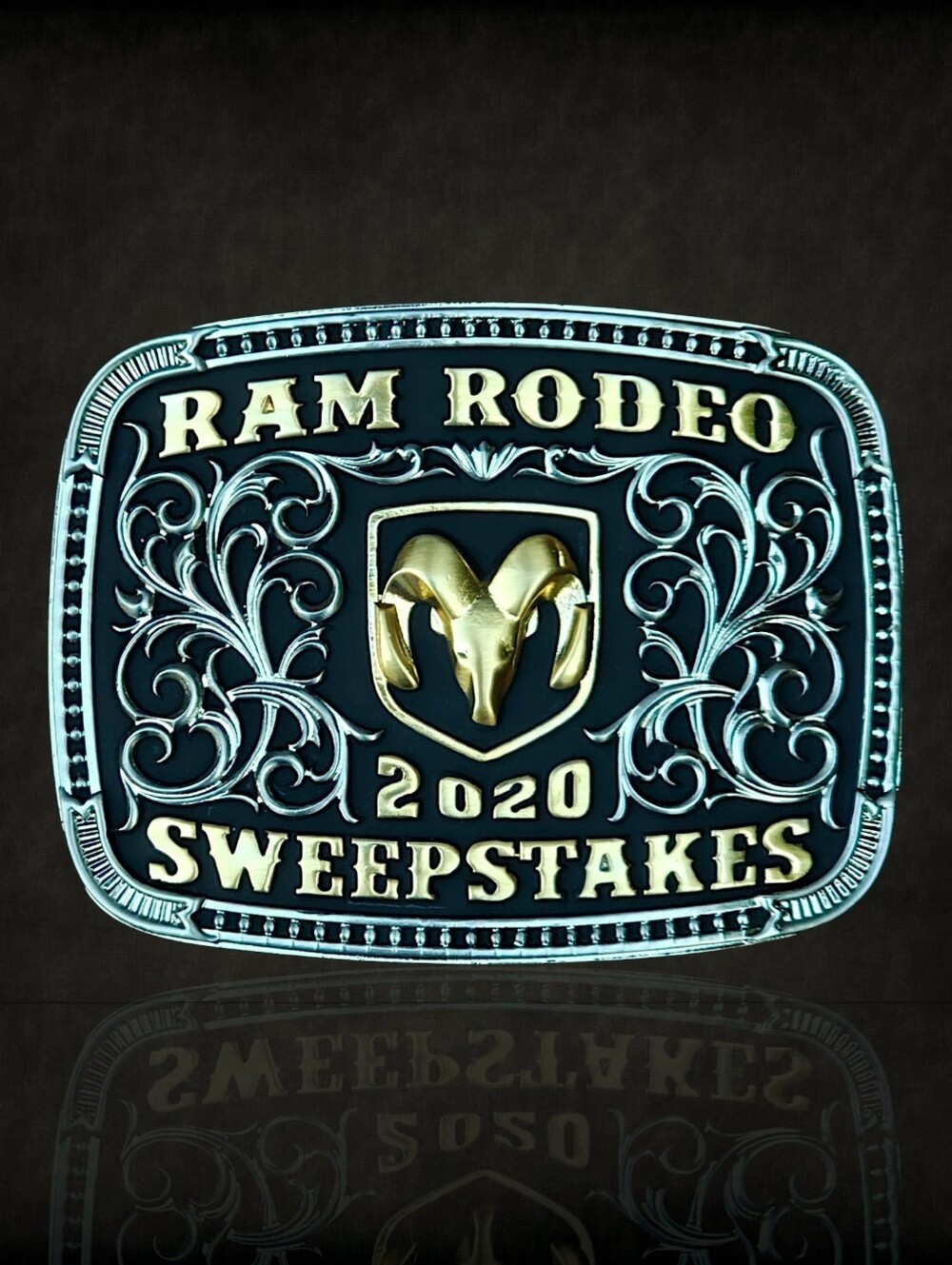 Montana Silversmiths Ram Rodeo Sweepstakes Belt Buckle 2020 New!